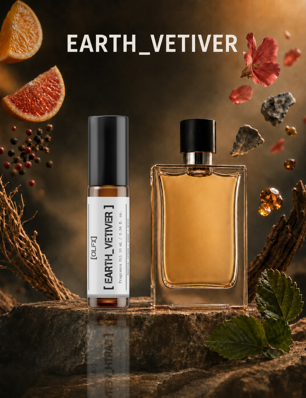 EARTH_VETIVER — в стиле Terre d'Hermes
