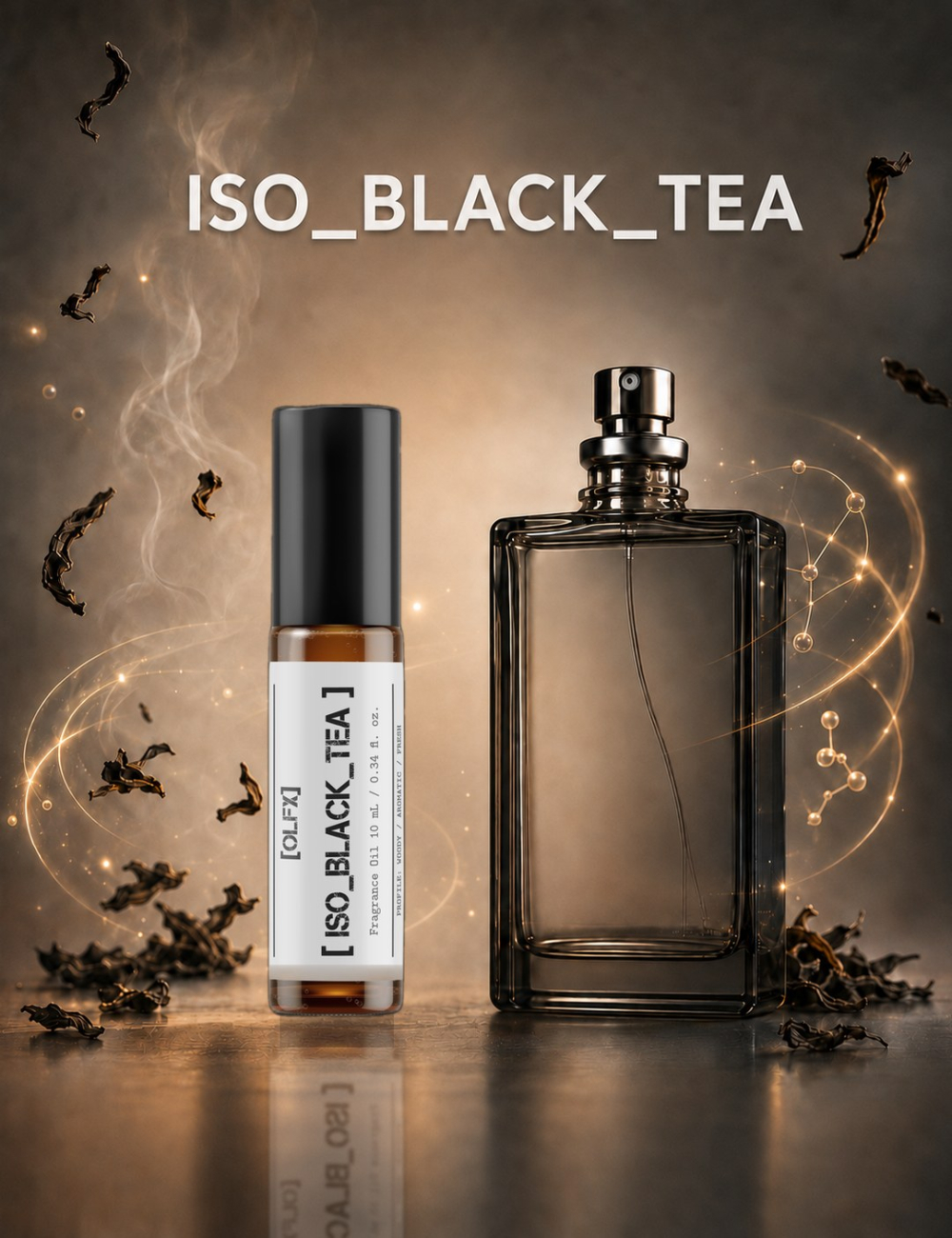 ISO_BLACK_TEA — в стиле Molecule 01 + Black Tea