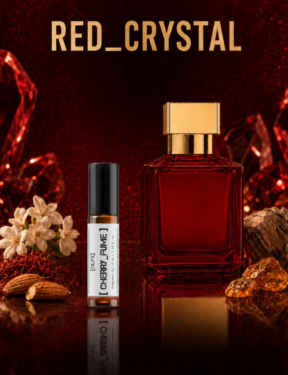 RED_CRYSTAL — в стиле Baccarat Rouge 540 Extrait