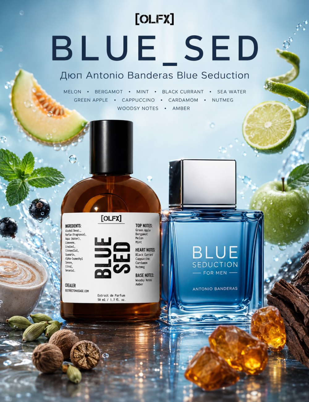 BLUE_SED Spray — в стиле Blue Seduction