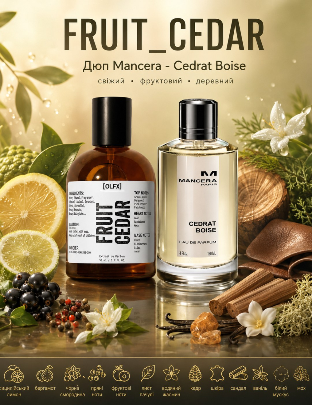FRUIT_CEDAR Spray — в стиле Cedrat Boise