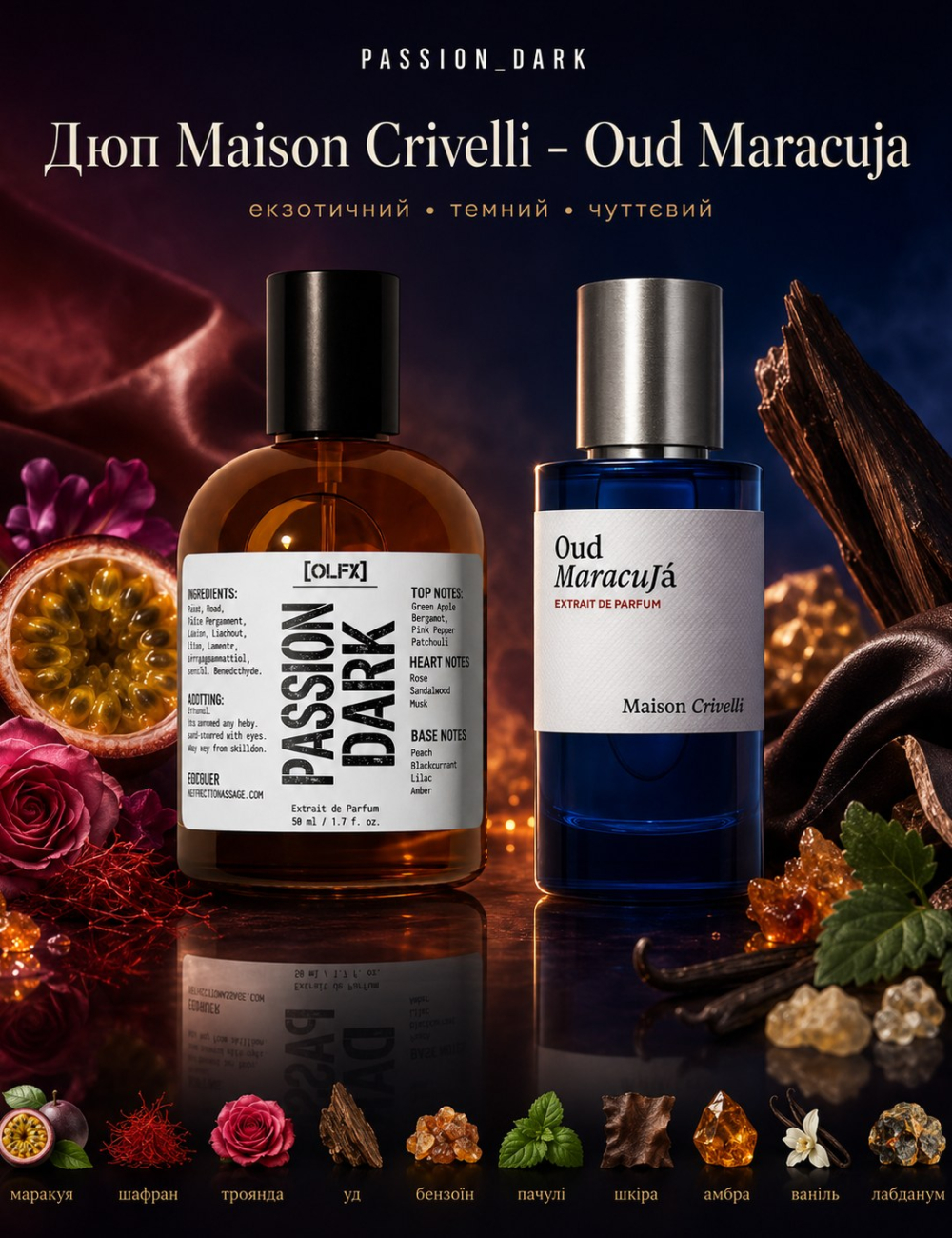 PASSION_DARK Spray — в стиле Oud Maracuja