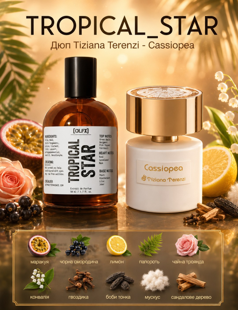 TROPICAL_STAR Spray — в стиле Cassiopea