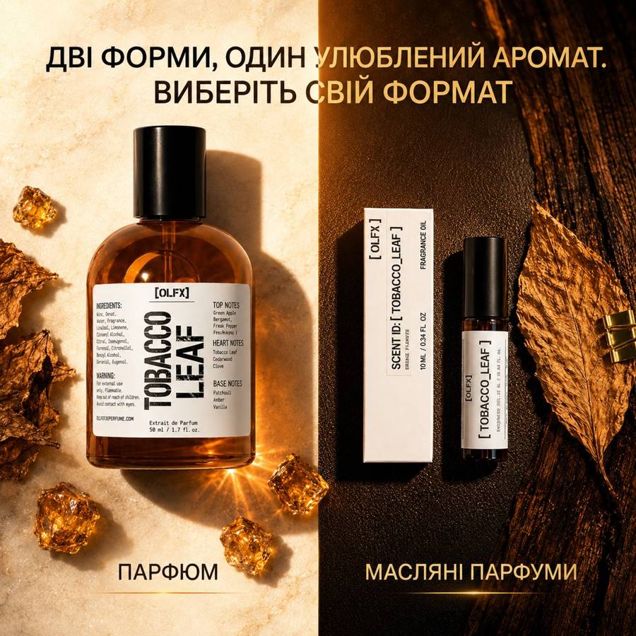 OLFx Niche — нішева парфумерія. Олії та спреї